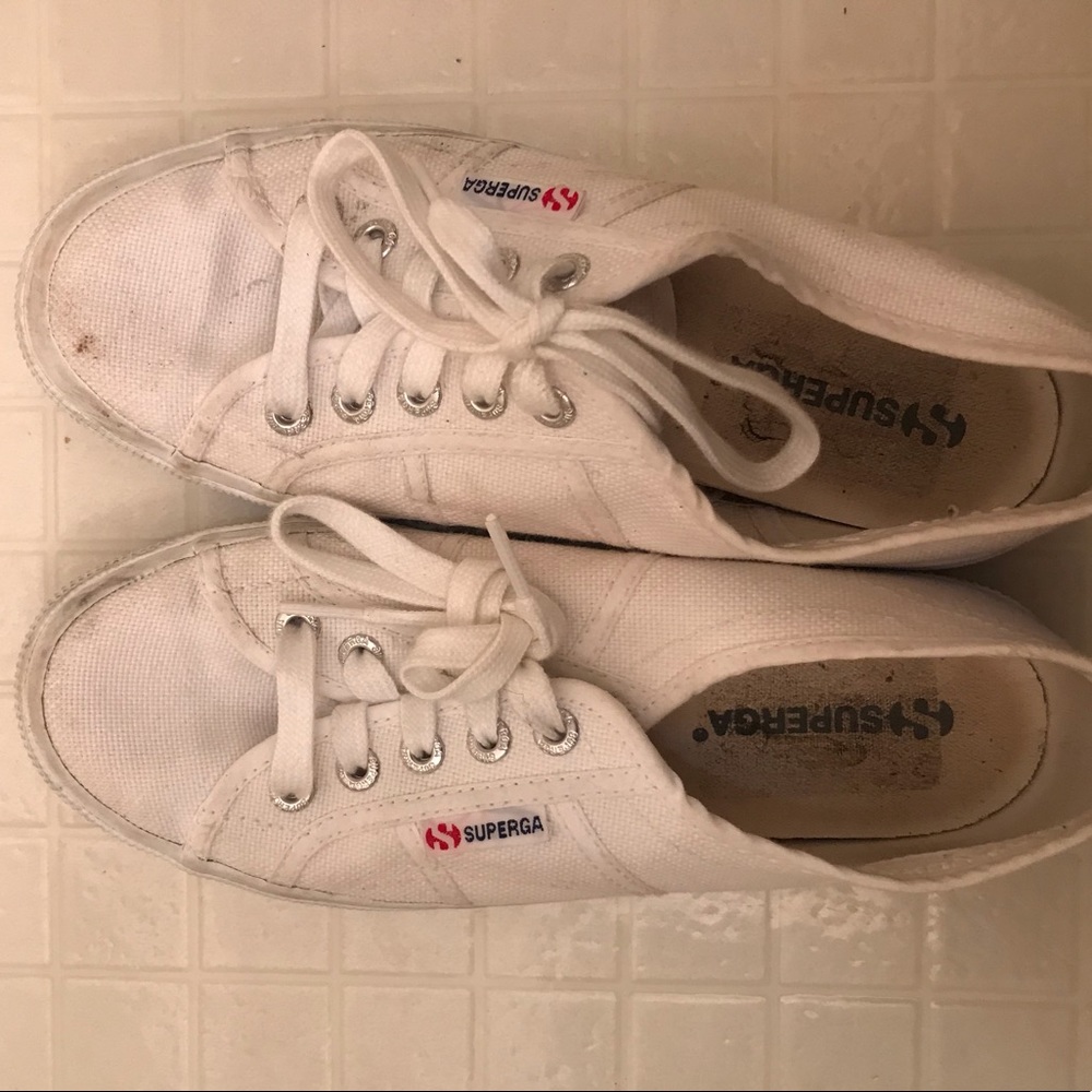 White superga shoes
